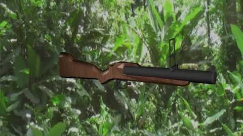 40mm m79 Grenade Launcher made in Blender 3d