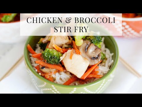 Healthy Chicken and Broccoli Stir fry