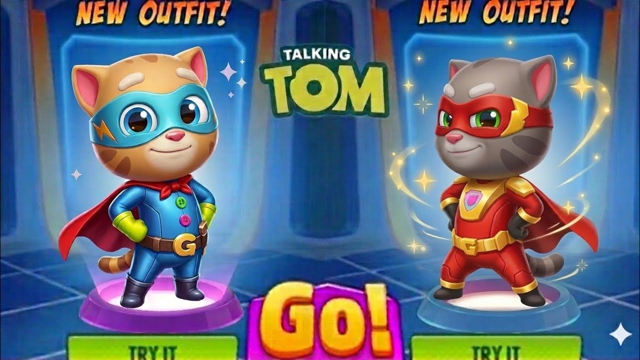Talking Tom Hero Dash Latest Update – Unlock Super Becca vs Super Tom | Android iOS GameplayPart 9