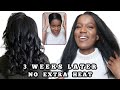 How To Keep Natural Hair Straight After A Blow Out | Natural Hair Care For Black Women | Type 4 Hair