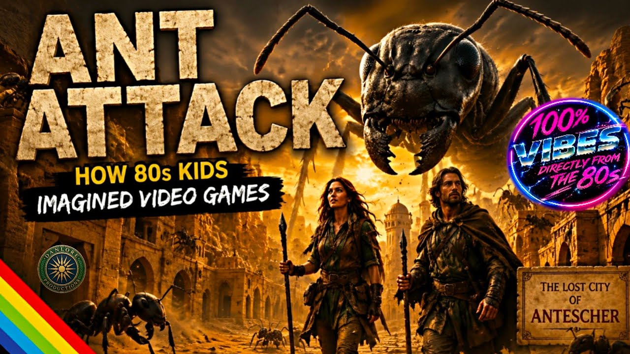 ANT ATTACK 1983 REIMAGINED in Hyperrealistic 4K | ZX Spectrum