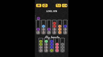 ball sort puzzle level 970