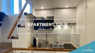 Apartment Tour // Furnished  16m2 in Paris – Ref : 20718163