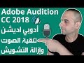 Adobe Audition CC 2018 ادوبي اديشن | تنقية الصوت وإزالة التشويش