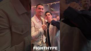 Ryan Garcia MEETS Cristiano Ronaldo for FIRST TIME