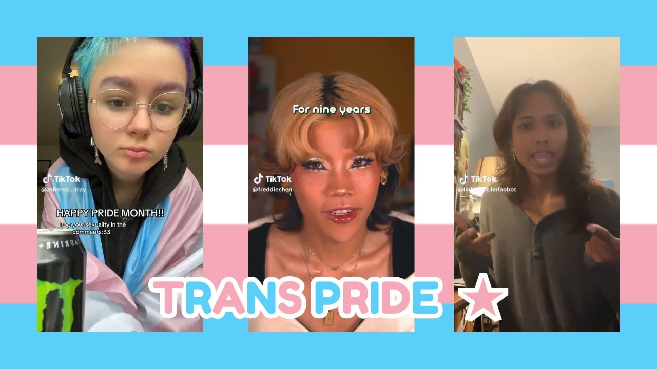 PURE TRANS JOY TIKTOKS ⋆˙⟡ (ftm, mtf, nb +)