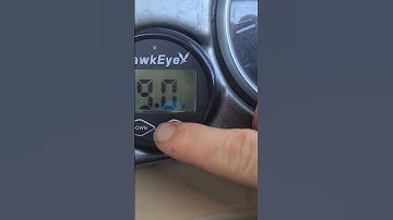 Boat Necessity HawkEye depth Finder.