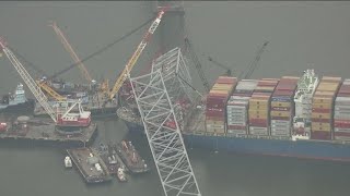 Baltimore bridge collapse: Cargo ship had power blackouts hours before leaving port