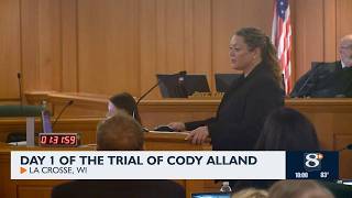 Day 1 of the Cody Alland trial