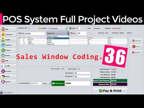 Point Of Sale In Java Free java for beginners #36