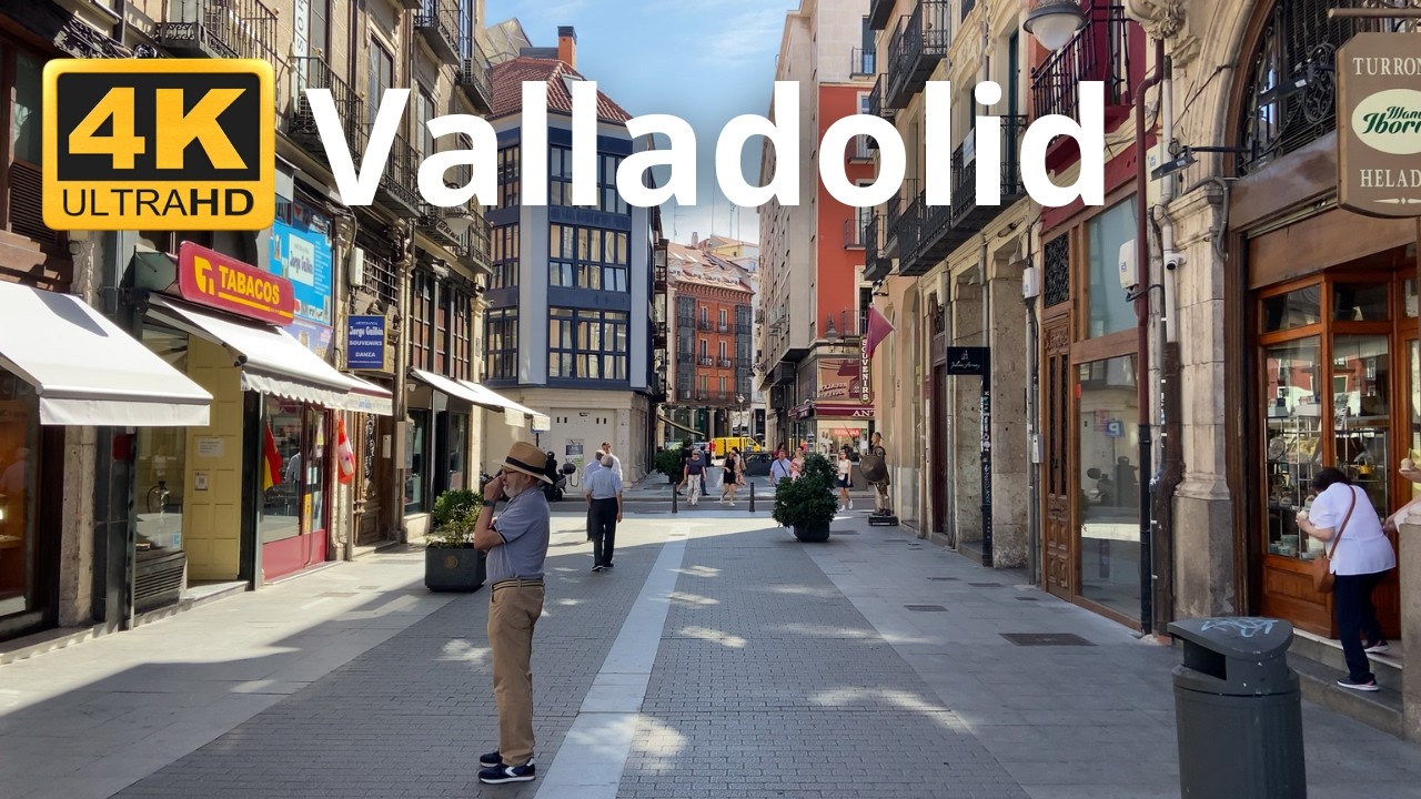 Valladolid, Spain 🇪🇸 | Walking Tour 4K 60FPS HDR | July 2024