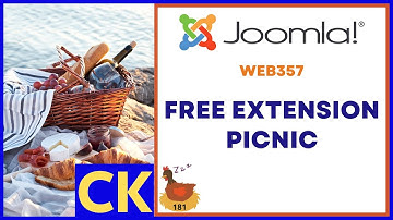 Free Joomla Extensions Picnic from Web357 - 👀 WMW 181