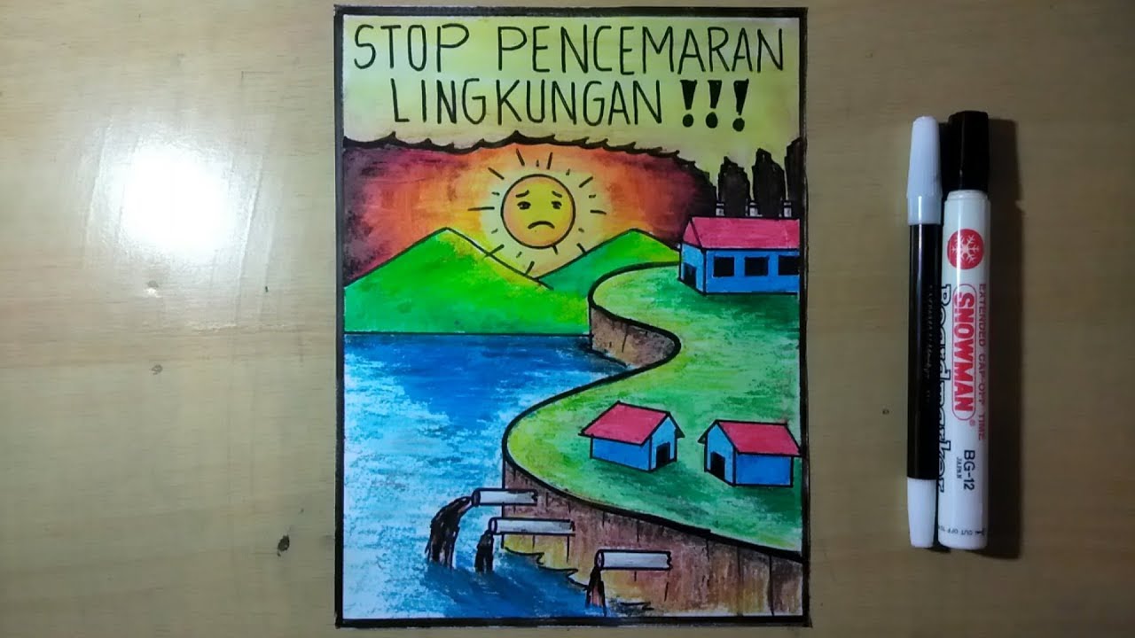 35 Ini Gambar Poster Tentang Lingkungan Hidup Yang Mudah 