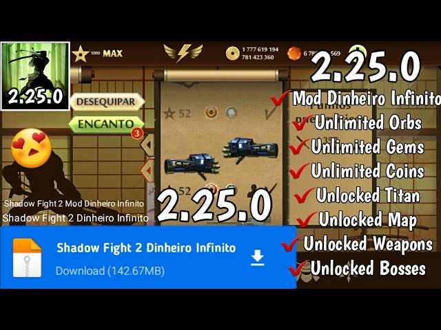 Shadow fight 3 Dinheiro Infinito Mod Apk Download 