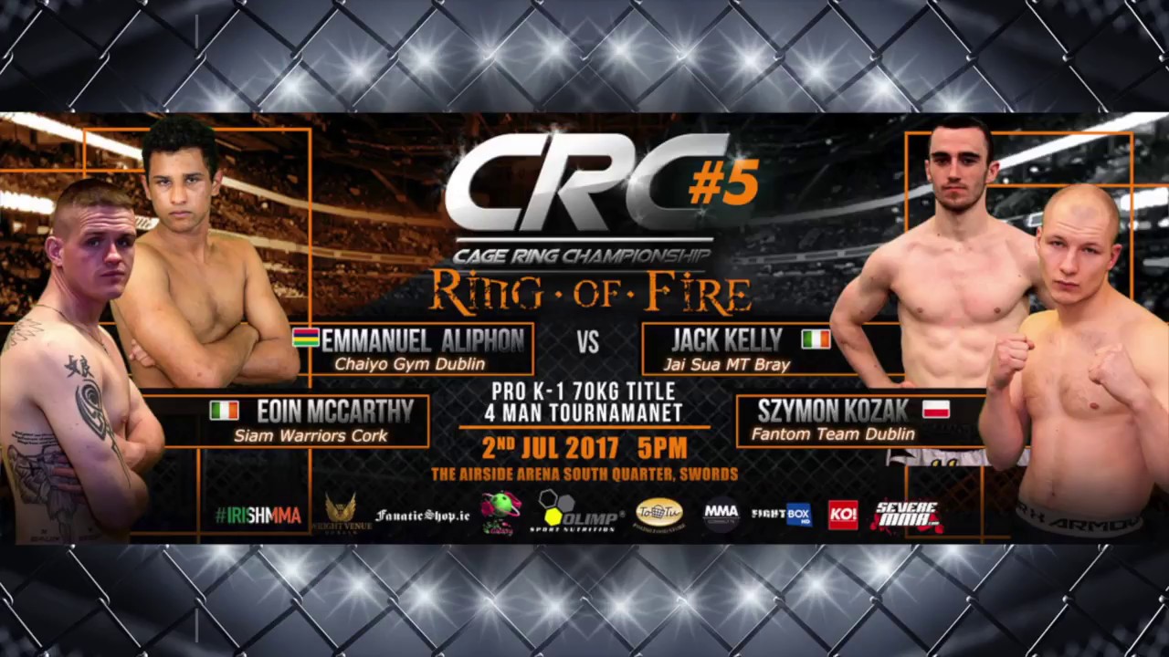 Jack Kelly vs Eoin McCarthy
