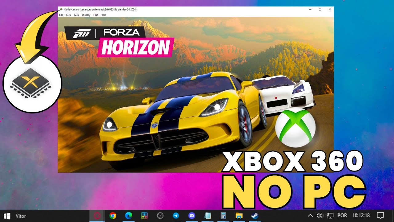 INSTALEI UM XBOX 360 NO MEU PC (XENIA CANARY)