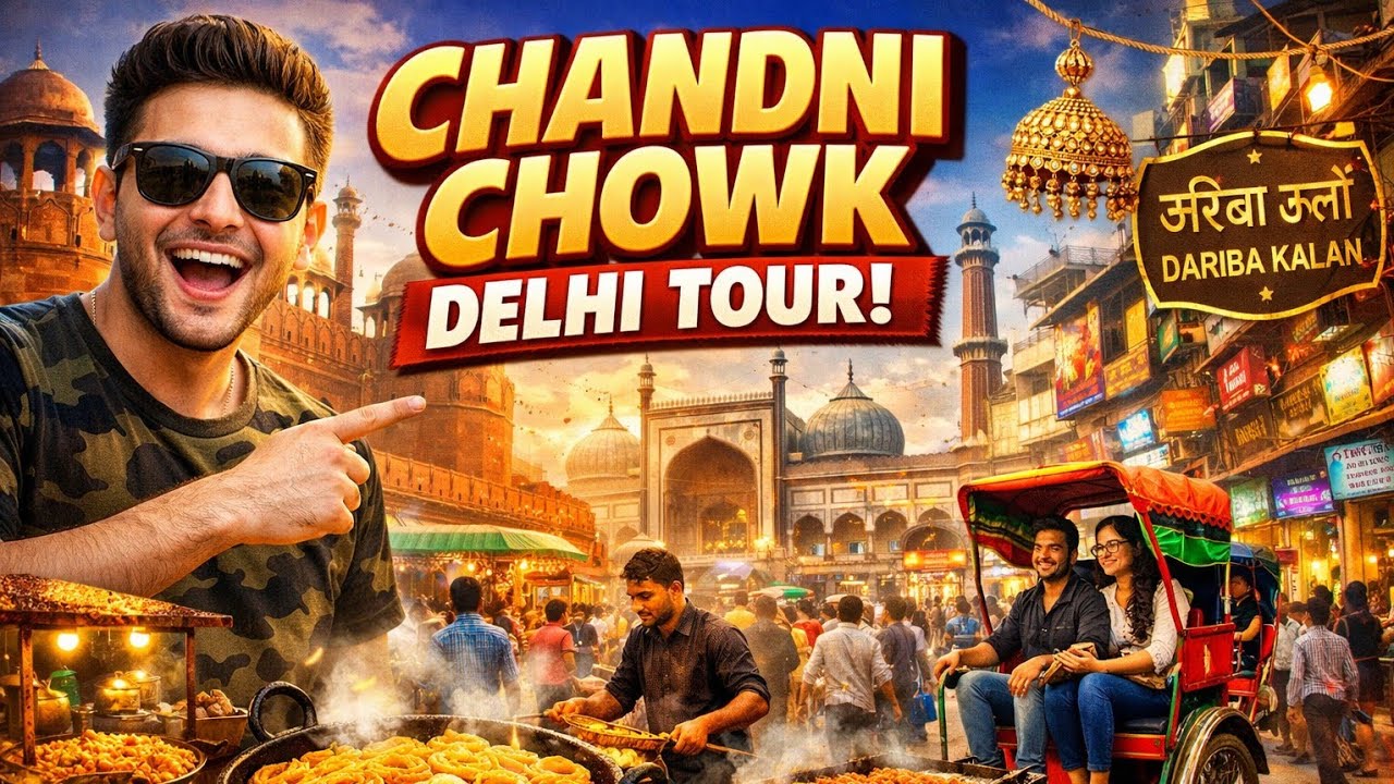 Old Delhi | Exploring Chandni Chowk Delhi 2026 | India’s Largest Market Experience | Delhi Tour |