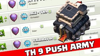 TH9  Legend  Attack/Strategy....Clash of Clans!