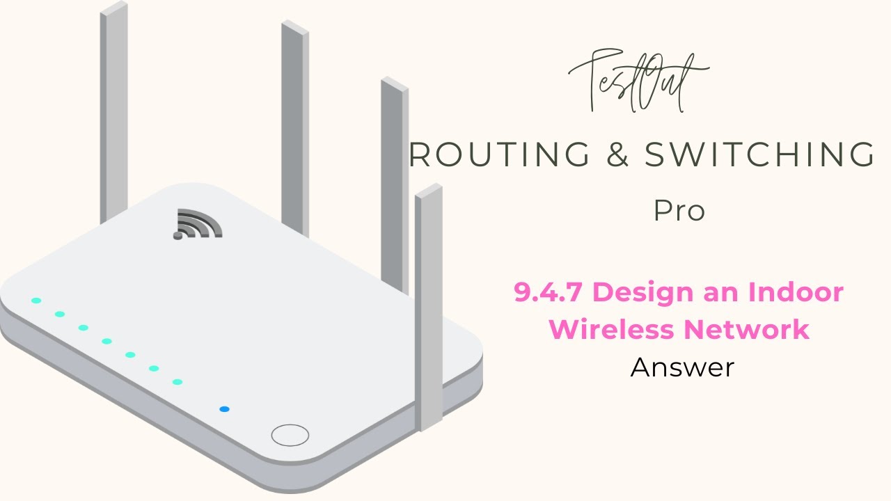 9.4.7 Design an Indoor Wireless Network - YouTube
