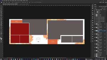 New 12x36 Album Layout  Sheet Create  In Photoshop Tamil Tutorial ( தமிழ் )
