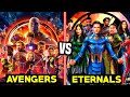 Avengers vs Eternals || Eternals vs Avengers || Who is most Powerful || Explained in Hindi