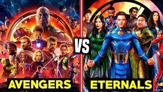 Avengers vs Eternals || Eternals vs Avengers || Who is most Powerful || Explained in Hindi