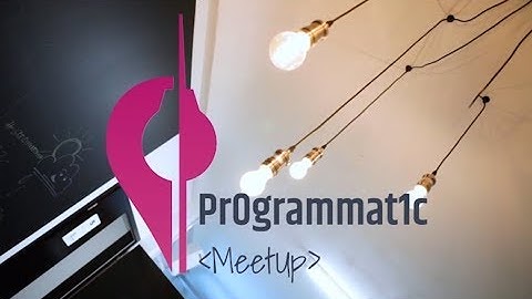 Pr0grammat1c Meetup Berlin - 20171114