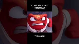 STATIC SHOCK VS HOTSTREAK #shorts #staticshock