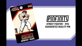 Pinfinity x Street Fighter 'Ryu' Augmented Reality Pin
