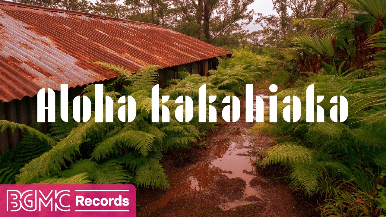 Hawaiian Music for Relax & Focus After Rain | Lush Jungle Calm and Gentle Island Vibes