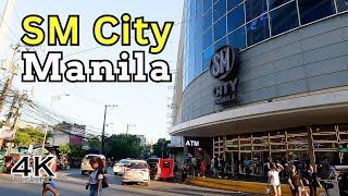 SM Manila Walking Tour | Shopping Mall in Manila Walking Tour | 4K