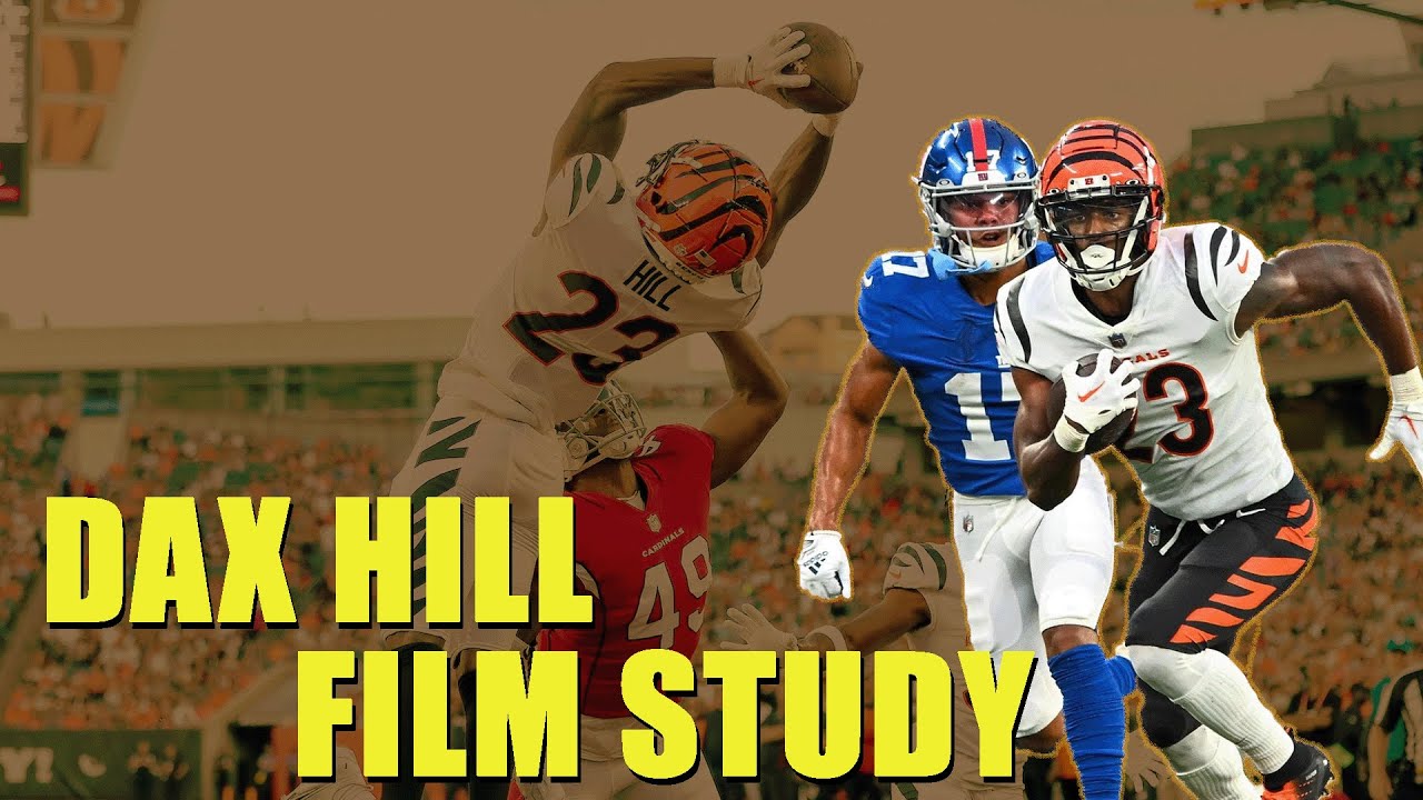 Dax Hill : Film Study - 5 Plays from the NFL preseason