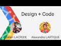 Design  code  julien lacroix   alexandre lartique