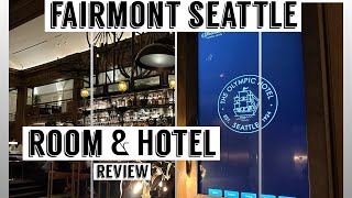 Seattle Hotel Historic Fairmont Olympic Hotel Downtown Seattle Signature Double 