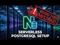 Introduction to Neon DB ⚡ + The Mistake That Wasted My Whole Day! 🛑