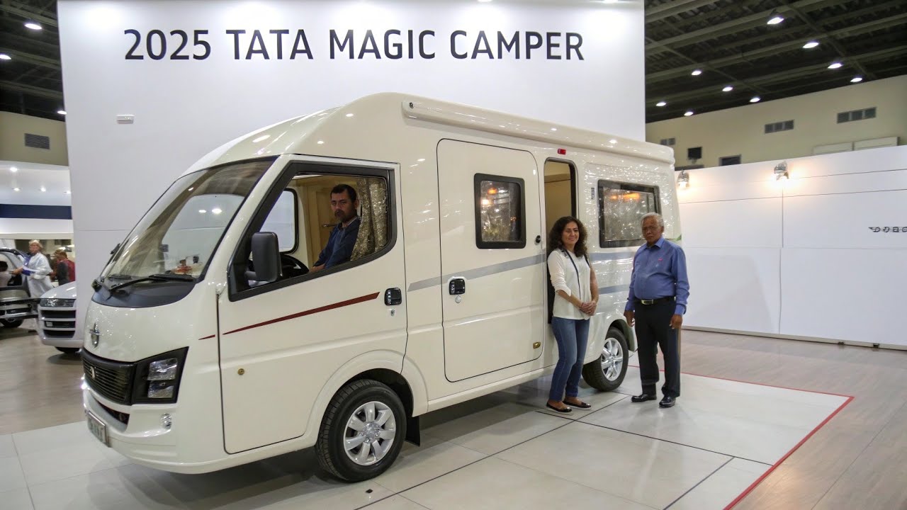 2025 Tata Magic Camper 🚐 | Affordable Mini Camper for Indian Roads! Full Tour & Review