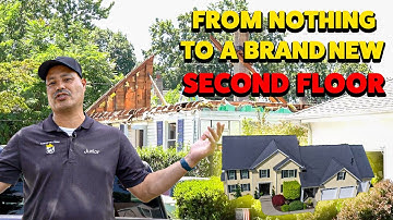 BUILDING AN ADDITION ON A  BUDGET $$$ 2022 FROM NOTHING TO A BRAND NEW SECOND FLOOR!!!🔥🔥😳