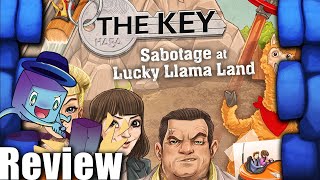 The Key Sabotage at Lucky Llama Land Review - with Tom Vasel screenshot 1