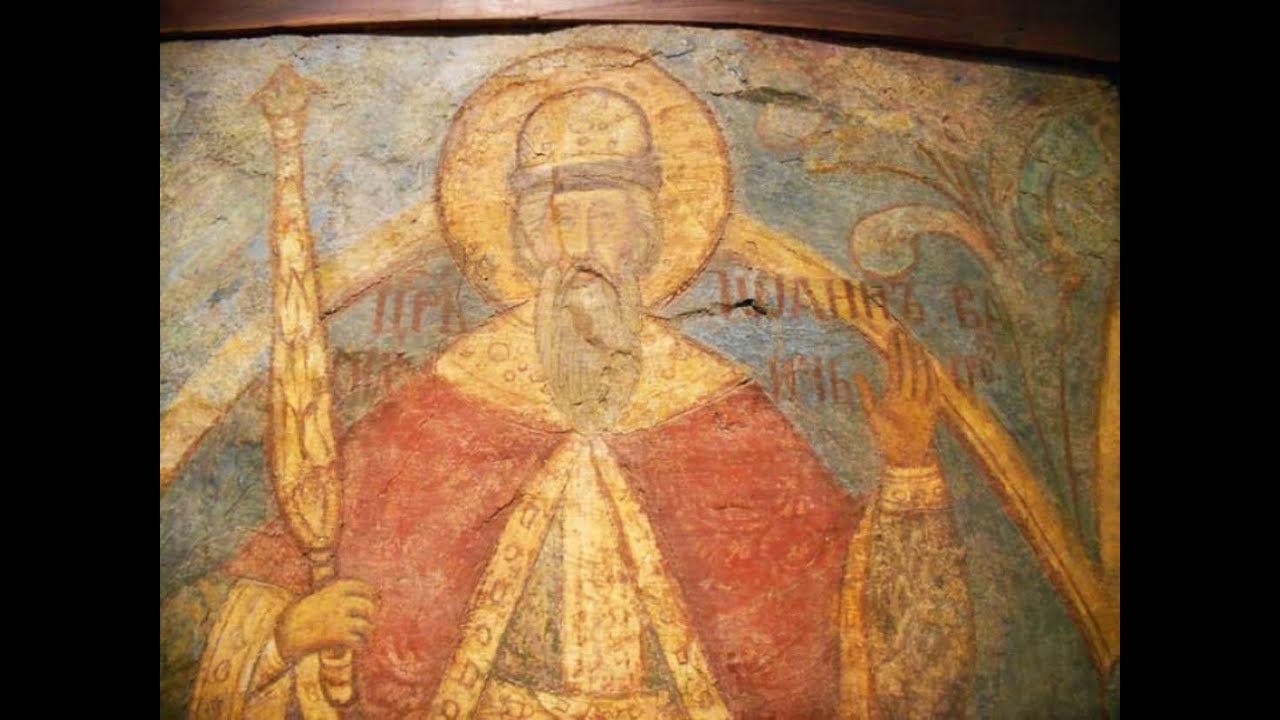 Внутри буда. Фреска с Иваном грозным Свияжск. Икона Ивана Грозного.