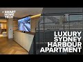 Inside a luxury Sydney Harbour apartment with the best smart home tech
