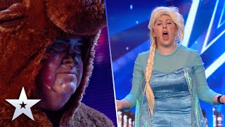 unforgettable audition katherine and joe take on frozens