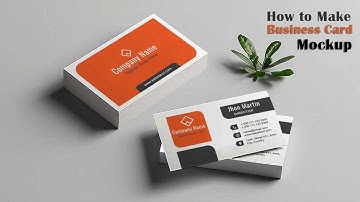 How to Create Business Card Mockup in Photoshop | Photoshop Mockup Tutorial | Quick Fixup