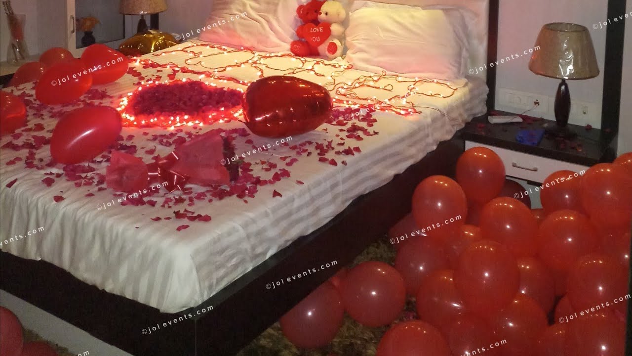 How to decorate a hotel room for anniversary surprise - JOL Events ...