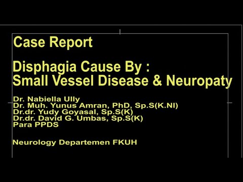 Stroke (Dysphagia, Hemiparese Dextra) Cause by CSVD & Neuropathy