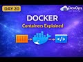 Day 20 | Docker for Beginners – DevOps Containers Explained | in Hindi 🚀
