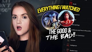 EVERYTHING I WATCHED IN DECEMBER 2022 | Spookyastronauts