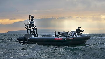 BAE Systems - autonomous armed P950 RIB