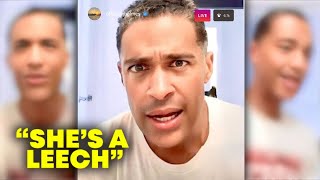TJ Holmes Breaks Down After Amy Robach Drops Him For Money