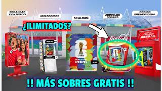 UNLIMITED PACKS? DO THIS TO GET MORE FREE PACKS in your PANINI WORLD CUP 2026 VIRTUAL ALBUM screenshot 2