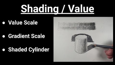 Value Scale / Gradient Scale / Shaded Cylinder